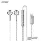 Monster Remax Metal In-Ears Earphone Tws Earbuds Wired Type-C Lightning Round Hole E-Sports Headphones For A Pple H Uawei Xiaomi