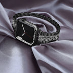 Zinc Alloy Diamond Inlaid Metal Chain Strap