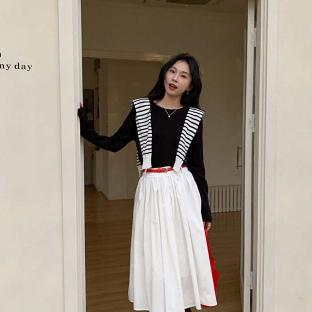 Women's Solid Color Simple Casual Versatile Top