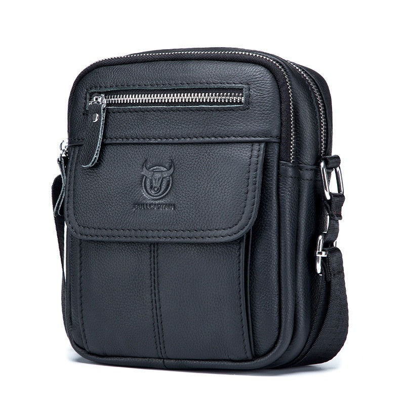 Leisure Mini Men's Leather Shoulder Crossbody Cash Bags
