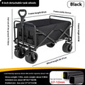 Four-wheel Disassembly Garden Folding Camping Cart Outdoor