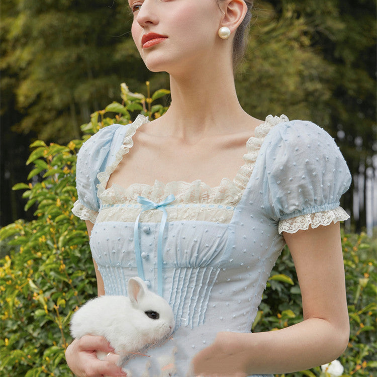 Women's Fashion Casual French Vintage Dresses