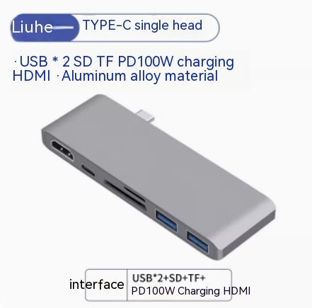 Adapter Multi-port External USB Drive Pad Connects To A Mobile Hard Drive