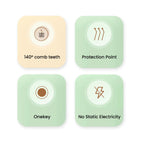 Pet Spray Comb, One-key Spray, Deep Hair Removal, Multi-functional Care, One Comb For Multiple Purposes, Suitable For A Variety Of Pets